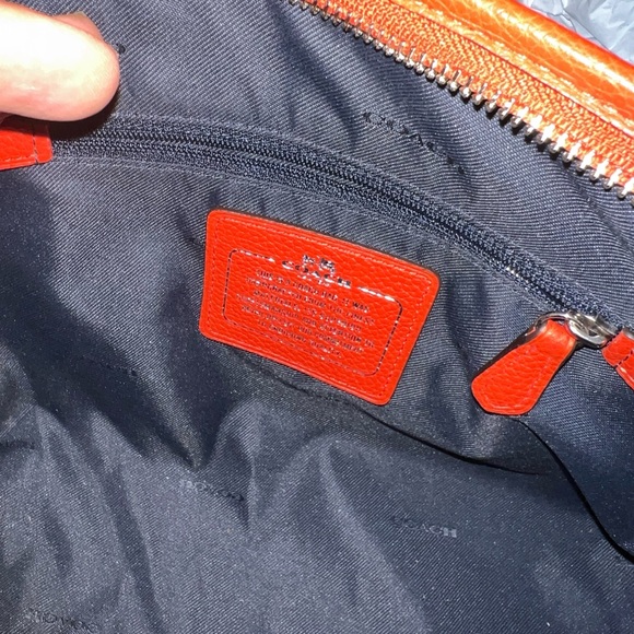 Coach Nolita Satchel In Floral Print Pebble Leather - Picture 8 of 9